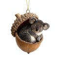 thumbnail image 1 of Adornos colgantes de bellota de animales del bosque, acrílicos, para árbol de Navidad, con diseños de ardilla, conejo y poni, colgantes planos 2D para regalar en las fiestas., 1 of 8