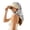 AB384 White, variant on Sun Hat With Scarf For Women Wide Brim Fashion Lightweight Boho Style Straw Hat For Outdoor Beach