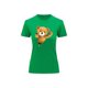 thumbnail image 1 of Playera Blusa De Oso De Peluche Saliendo Del Cierre Ropa Para Mujer Casual Color Verde Talla Grande Marca Emil SaEs, 1 of 4