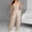 Beige, variant on Summer Jumpsuits For Women 2026 Formal Sleeveless Adjustable Spaghetti Strap Loose Wide Leg One Piece Jumpsuits Crew Neck Baggy Overalls Going Out Beach Summer Rompers For Women S