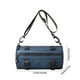 thumbnail image 3 of Bolsa impermeable de bandolera para hombre - Bolso cilíndrico de hombro de gran capacidad, 27x15x14cm, gris/negro/verde ejército/azul oscuro, 3 of 6