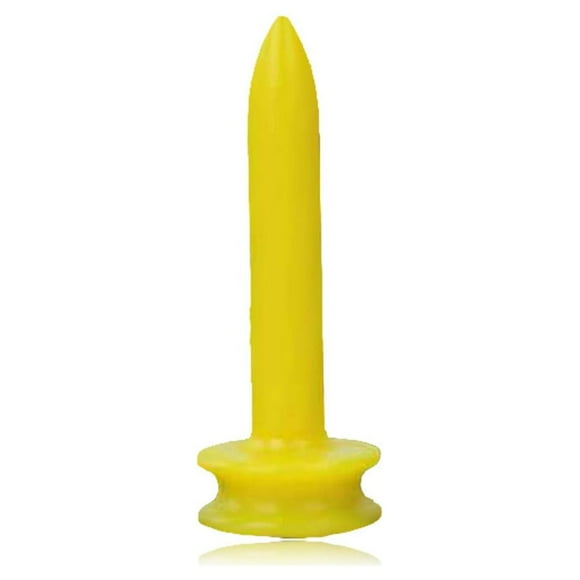kurtrusly Golf Tee Multicolored Sports Equipment Sweet Gift PE Plastics Outdoor Supplies Ball Holder Cushions Balls Tee Golfer Accessory Yellow