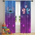 thumbnail image 5 of 2 Panels Cartoon Movie Print Pattern Nursery Curtains for Cartoon Lovers,Boys Girls Kids Cartoon Window Drapes for Living Bedroom Playroom Room Decor Rod Pocket 42x84 Inch, 5 of 5