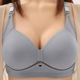 thumbnail image 3 of Sngxgn Womens Wireless Bra, Comfort Shaping Full Figure Wire-Free Bra(GY1,36), 3 of 3