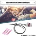 thumbnail image 2 of Unique Bargains Crankshaft Position Sensor Connector Pigtail Plug for Chevrolet Astro Plastic No.10456042 Black 1 Set, 2 of 7