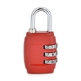 thumbnail image 1 of Candado de combinación de tres dígitos para equipaje, mochila, armario de gimnasio, cajón, diario, cerradura pequeña, cerradura de combinación de aleación de zinc, 1 of 6
