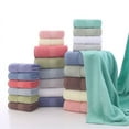thumbnail image 3 of Nvzi Toallas de baño y toallas de algodón de 2 piezas, 11,81 x 11,81 pulgadas, ligeras y de secado rápido (beige), 3 of 5