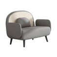 thumbnail image 3 of Sofá cama convertible 2 en 1, moderno y suave, para invitados, sofá cama Gris, 3 of 8