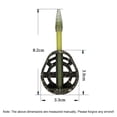 thumbnail image 2 of Pesca Bait Inline Method Feeder Holder Herramienta de aparejos de pesca de carpa de liberación rápida (35 g), 2 of 5