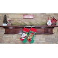 thumbnail image 4 of Lulu Decor, Low Profile Christmas Stocking Holders, Set of 3 Bases, Strong Heavy Stocking Holders (Log Design), 4 of 4
