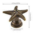 thumbnail image 2 of 8x Zinc Alloy Animal Drawer Handle Creative Pull Drawer Single Hole Cabinet Knob, 2 of 7