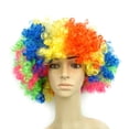thumbnail image 2 of Venta al por mayor de pelucas de payaso, accesorios divertidos de Halloween, tocados de colores divertidos, cabeza explosiva esponjosa, 2 of 2