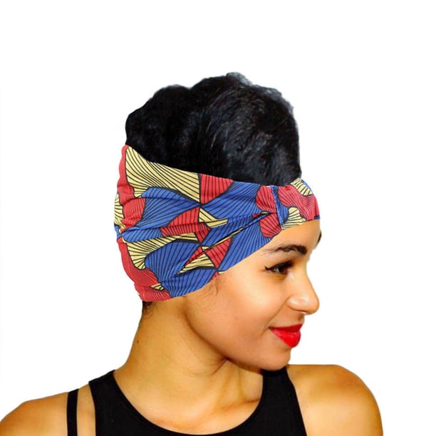 Qarigey Ciclismo diadema transpirable pañuelo para la cabeza patrón bien diseñado nudo torcido mujeres Headwrap tenis Bandana línea rojo amarillo Type3 NO3 Qarigey AP009760-06