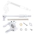 thumbnail image 1 of Lightweight Derailleur Set Accessories Gear Shifter Chain Pusher Spring Einfach zu installieren Cable Anchorage for Folding Bike Compatible 2-7 Speeds plata DYNWAVEMX desviador de bicicleta, 1 of 6