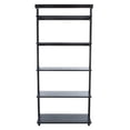 thumbnail image 6 of SAFAVIEH Beauregard Modern 5 Tier Leaning Etagere Bookcase, Black (31.5 in. W x 11 in. D x 72.4 in. H), 6 of 13
