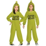 Party City Classic Grinch Onesie for Kids, Large/XL