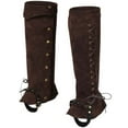 thumbnail image 1 of Boots Accessories Leather Punk Strap Foot Wraps For Gothic Lace-Up Ankle, 1 of 2