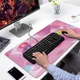 thumbnail image 2 of Pink Bubble Camouflage&nbsp;mousepad Gamingwaterproof,rubber+multispandexno Slip the Camouflage Seriesgaming Mouse PadDesk Pad for Office Home Game 31.5x15.7inches, 2 of 7