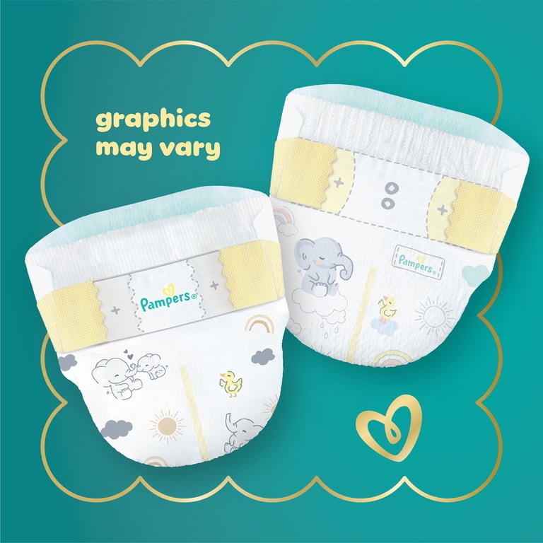 Free Shipping! Pampers Leak Protection Diaper Size 8 38 Count with