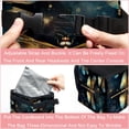 thumbnail image 4 of Dragonfly Foldable Car Trash Bin with Lid, Leak-proof Mini Trash Can, Hanging Storage Bag - Car Garbage Can for Auto, Vehicle, Office, Home, 4 of 6