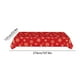 thumbnail image 3 of Adornos navideños, regalos navideños, manteles de plástico con copos de nieve para fiestas, copos de nieve dorados, fondo rojo, banderines para fiestas navideñas de invierno, mantel de plástico de 54, 3 of 6