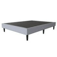 thumbnail image 5 of Queen Contemporary Grey Upholstered Platform Bed, 5 of 15