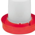 thumbnail image 3 of Little Giant DBW2 Deep Base Poultry Waterer for Chickens & Birds, Red, 2 Gallon, 3 of 3