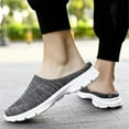 thumbnail image 6 of Linfrsh Women's Slip-on Sneakers Wide Width Comfort Walking Shoes Casual Flats Gray,9, 6 of 7