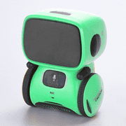 Kids Robot Toy, Smart Talking Robots, Gift for Boys and Girls Age 3+, Intelligent Partner And Teacher, with Voice Controlled And Touch Sensor, Green