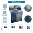 thumbnail image 6 of Dark Blue Abstract Table Runner, Modern Kitchen Table Runners Dress Scarves for Table Decorations Party/Restaurant/Indoor Outdoor Use, 18x72in, 6 of 9