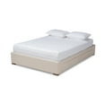 thumbnail image 2 of Baxton Studio Leni Modern and Contemporary Beige Fabric Upholstered 4-Drawer Queen Size Platform Storage Bed Frame, 2 of 10