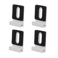 thumbnail image 6 of HEMOTON White Wall Mounting Bracket for Ceiling Constructed from Strong Stainless Steel 4pcs, 6 of 8