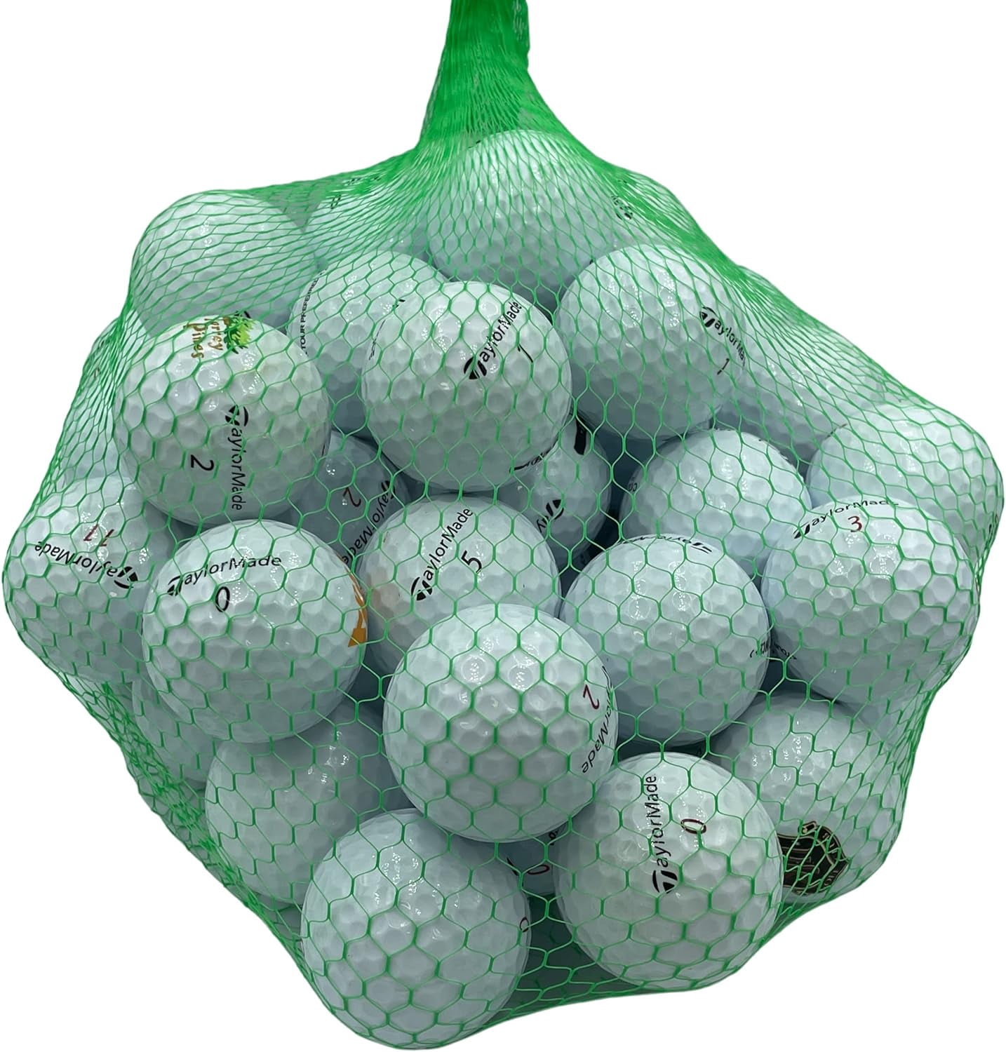 Golf Ball Planet - 50 Pack Recycled Golf Balls for Taylormade (4A/Near Mint)