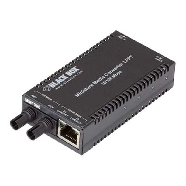 Black Box Miniature Media Converter Fiber media converter 100Mb LAN