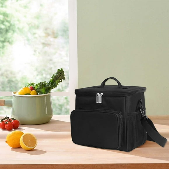 Insulated Lunch Backpack (men/women) - Reusable Lunch Backpack For Office Work, School Picnics, Beach - Leak-proof, Regulated Shoulder Strap Insulated Lunch Bag for Kids Adults
