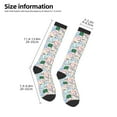 thumbnail image 4 of Fotbe Back To School print Women's Men's Novelty Crew Socks Cotton Socks Knee High Socks for Walking,Running,Nurses,Pregnancy, 4 of 8