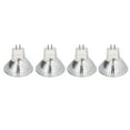 thumbnail image 6 of 4-Pack MR11 LED Spotlight Bulbs with Dual Needle Base, Fast Heat Dissipation, 2W, 9 LED Lights, Cool White, 6 of 8