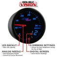 thumbnail image 4 of MaxTow | Black & Blue Double Vision Series 35 PSI Boost Gauge for Trucks, 4 of 7
