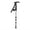 Silver, variant on Walking Sticks for Men Women Foldable Hiking Poles for Backpacking Exercising Traveling Aluminum Nordic Collapsible Trekking Poles