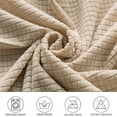 thumbnail image 3 of ZheElen Chair Seat Cover Elastic Solid Color Removable Dining Table Cushion Slipcover Replacement Furniture Accessory Ornament Light gray 1Set, 3 of 6