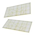 thumbnail image 4 of Suministros Para Acolchado, Escala Precisa, 2 Uds., Reglas Para Acolchado, Datos Claros Para Dibujar, Margen De Costura Para Medir Y Dibujar ANGGREK Quilting Rulers Set, 4 of 8