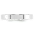 thumbnail image 2 of Real 14ktW 4mm Standard Flat Comfort Fit Band Size 7; for Adults and Teens; for Women and Men, 2 of 3