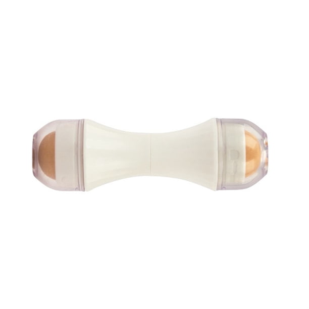 Minnieouse Masajeador de bola de Control de aceite de piedra Natural, rodillo de limpieza Facial de viaje, herramienta de maquillaje para el cuidado de la Tratamientos faciales Blanco Minnieouse CE013714-04B