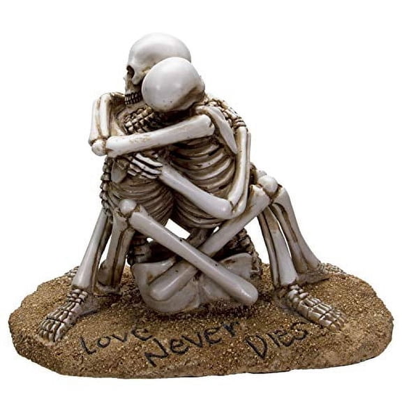 Pacific Giftware Love Never Dies Couple Sharing an Intimate Hug Resin Collectible Figurine