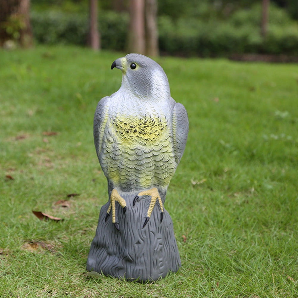New Falcon Pest Deterrant Garden Lawn Pond Bird Cat Scarer Decoy Decorative Hawk 