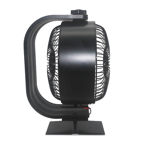 MOMOJIA 360 Rotating Stove Fan 4 AluminumB1adeEfficient Heat Distribution Quiet Blower