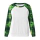 thumbnail image 5 of TaTaai Ladies Long Sleeve Raglan Sweatshirt Crewneck St Patricks Day Print Casual Pullover Loose Fit Holiday Graphic Top Gift, 5 of 5