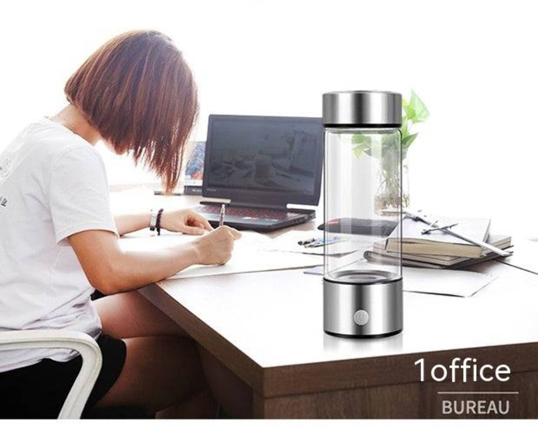 Hydrogen Water Bottle Generator, Rechargeable Portable Electric Water Bottle with Hydrogen Infusion Technology