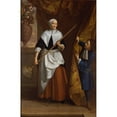 thumbnail image 2 of John Riley 17x24 Gold Ornate Framed and Double Matted Museum Art Print Titled - Bridget Holmes (1591-1691), 2 of 4
