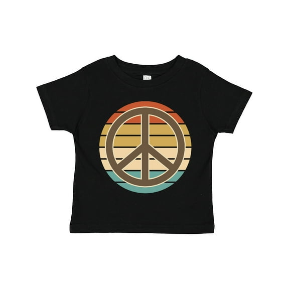 Inktastic Retro Peace Sign Sunset Boys or Girls Toddler T-Shirt